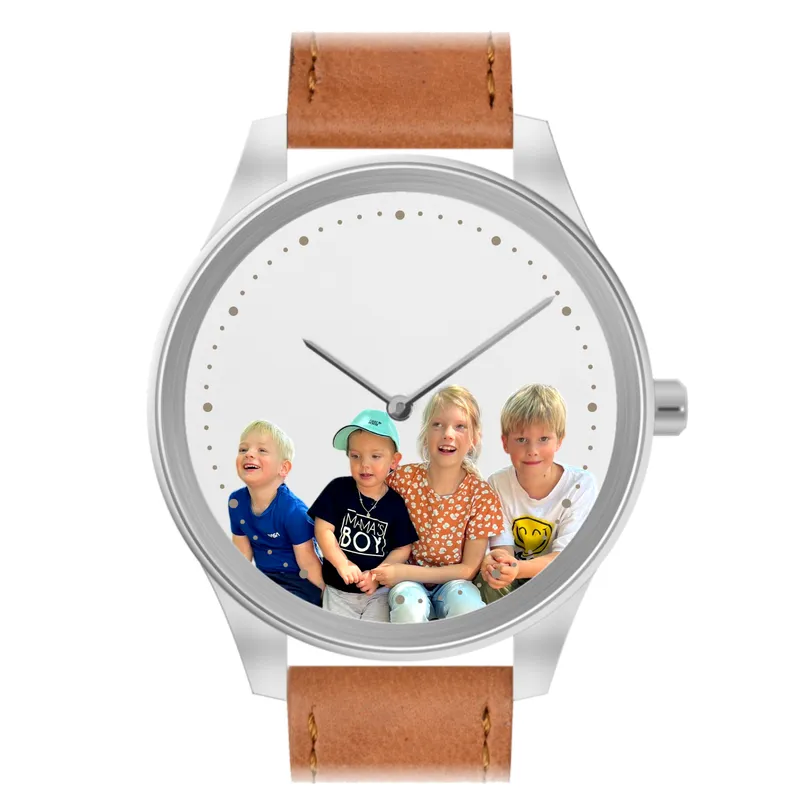 Vater & Sohn Uhr: Familienfoto (Foto in Farbe)