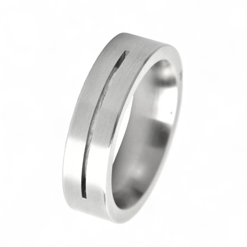 Ring mit einer Fräsung