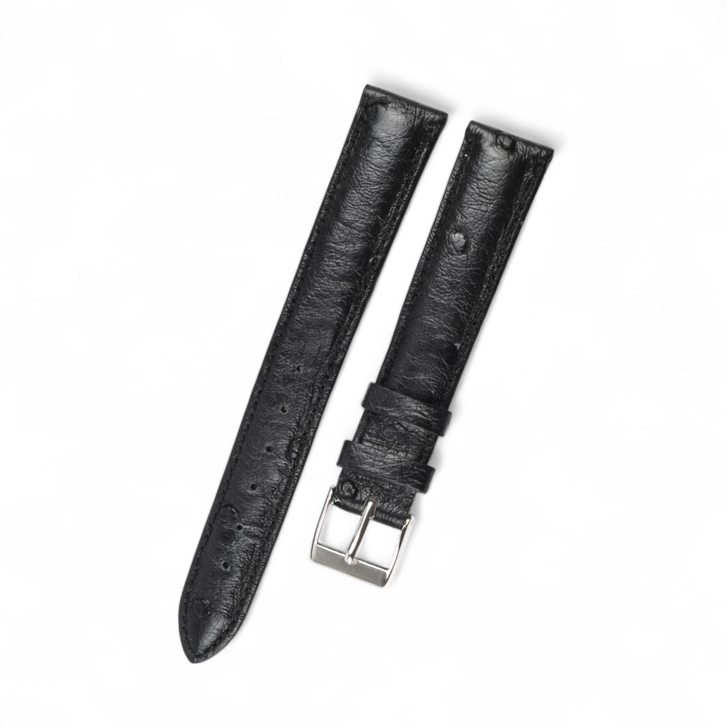 Schmidt Strauss Schwarz Damenuhrenarmband, Anstoßbreite 16mm