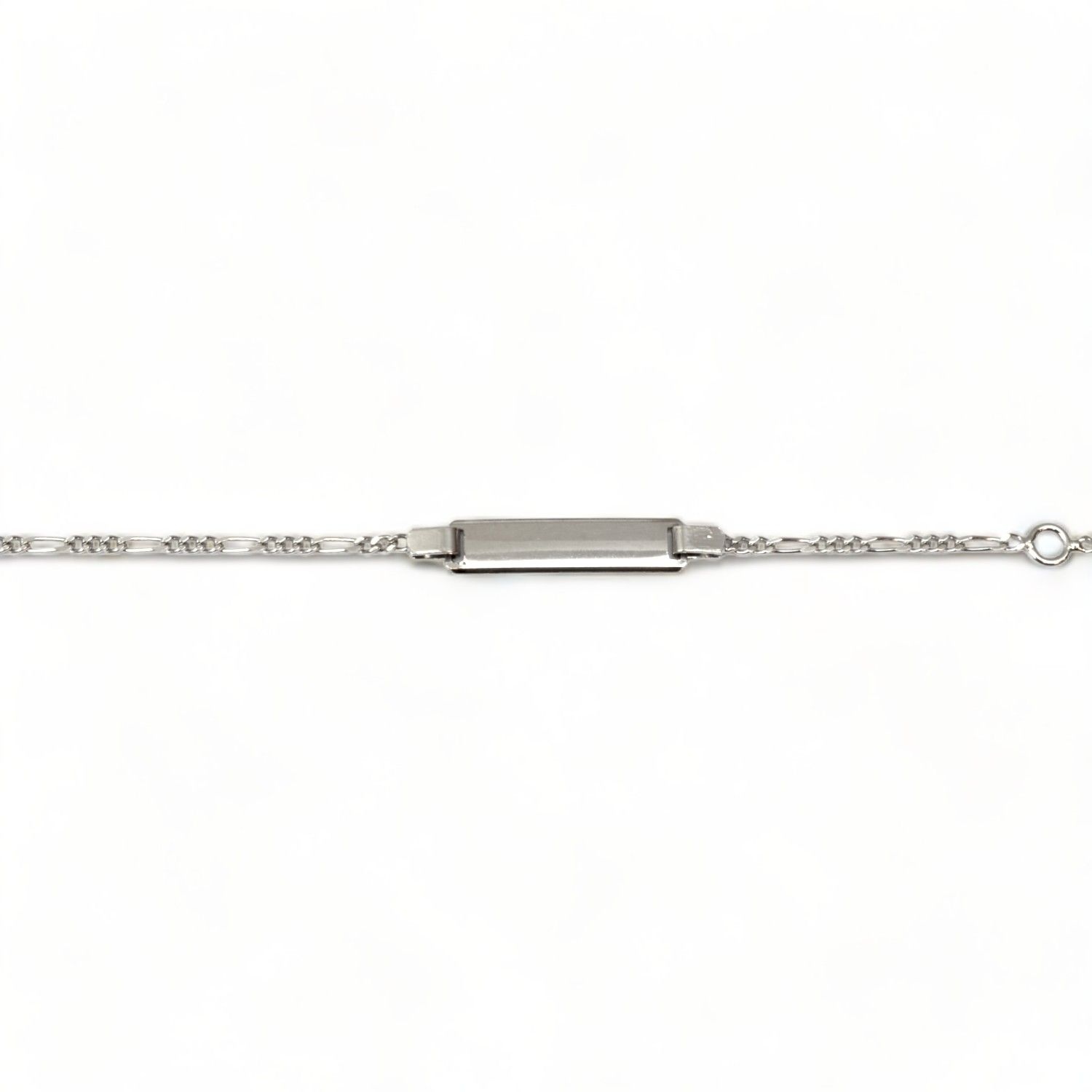 Schmidt Kinderarmband 925 Silber, 14cm, zur Gravur, silberfarben