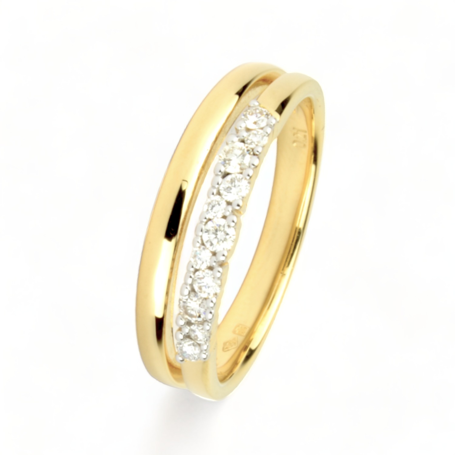 Multiband Ring Brillanten 0.210 ct Tw/si