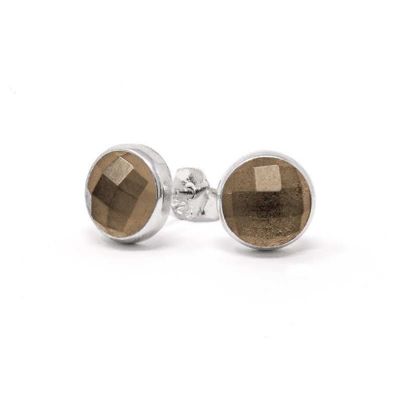monessa Damen Ohrschmuck 341036, Elegante braune Ohrringe