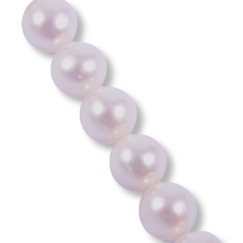 Schmidt Süßwasserperlenkette für Damen, Hauptfarbe Weiß