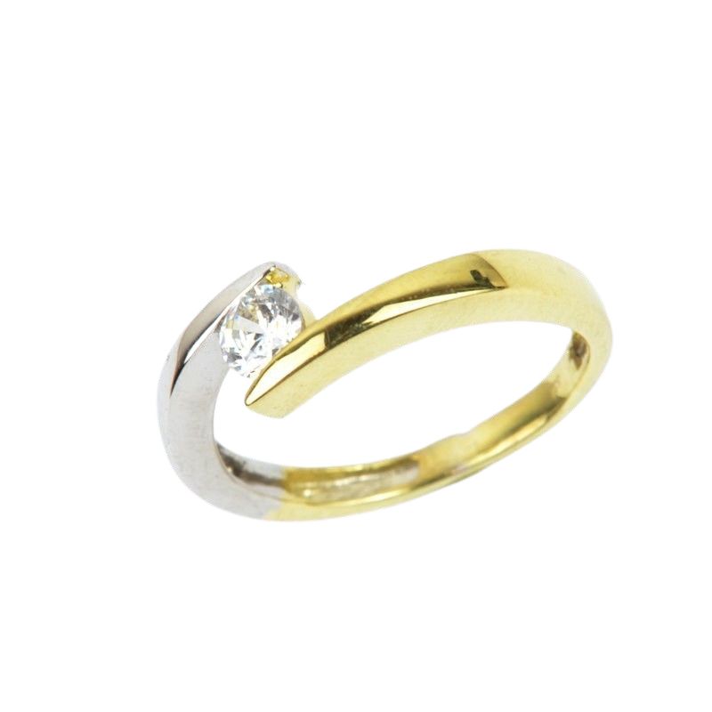 Ring Scheinspann mit Zirkonia