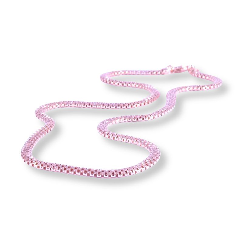 Schmidt Damen Kette 925 Silber vergoldet, roségold, 45cm