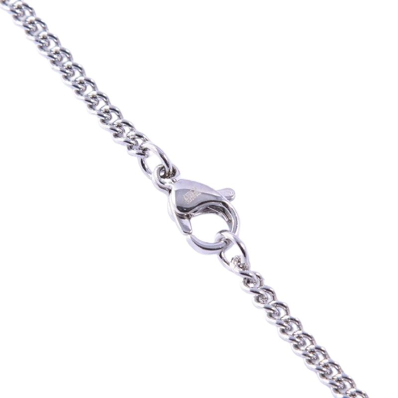 Schmidt Panzerkette, Edelstahl, silber, 2,4mm breit, 42cm lang, für Damen
