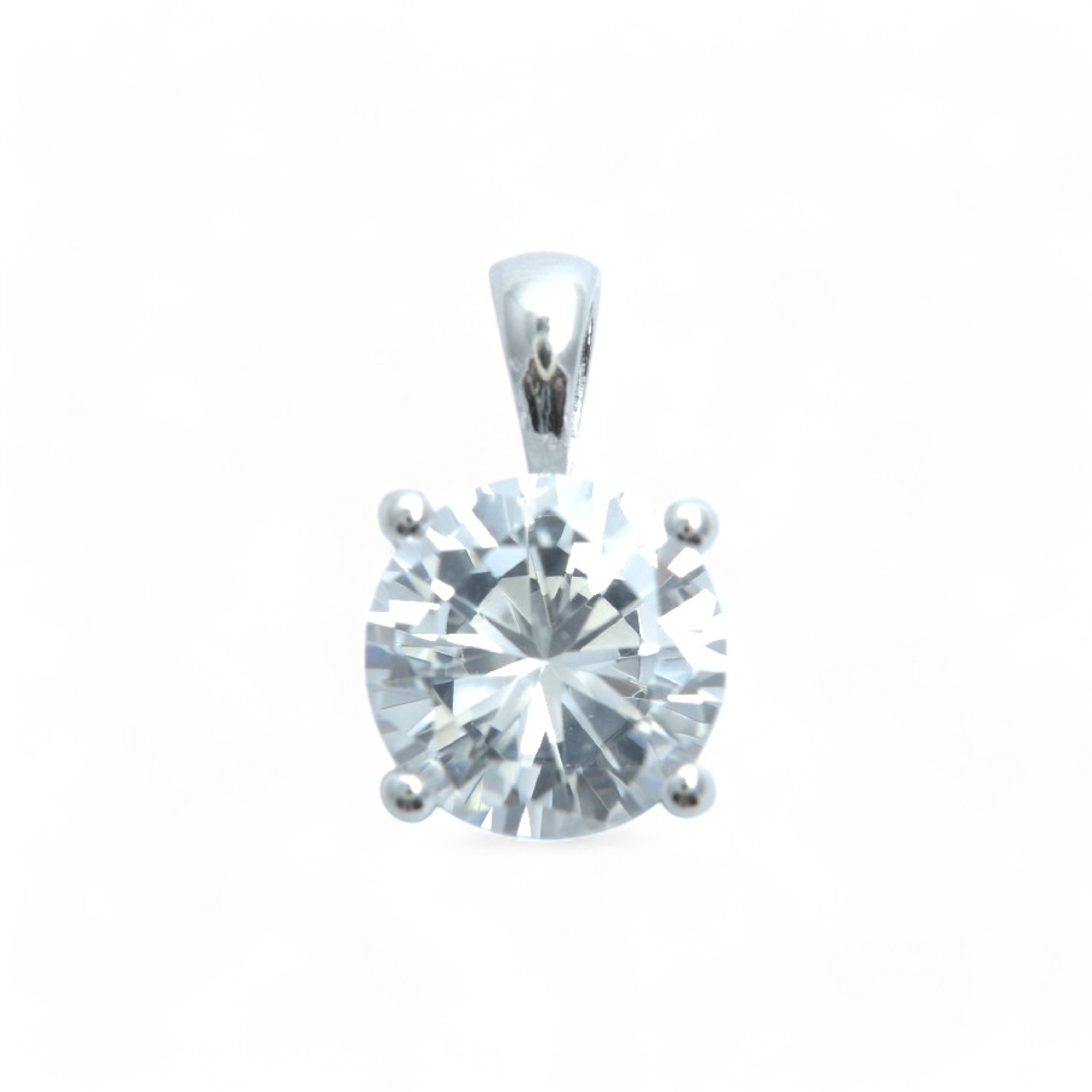 Schmidt Anhänger in Sterlingsilber 925 mit Zirkonia, Silber