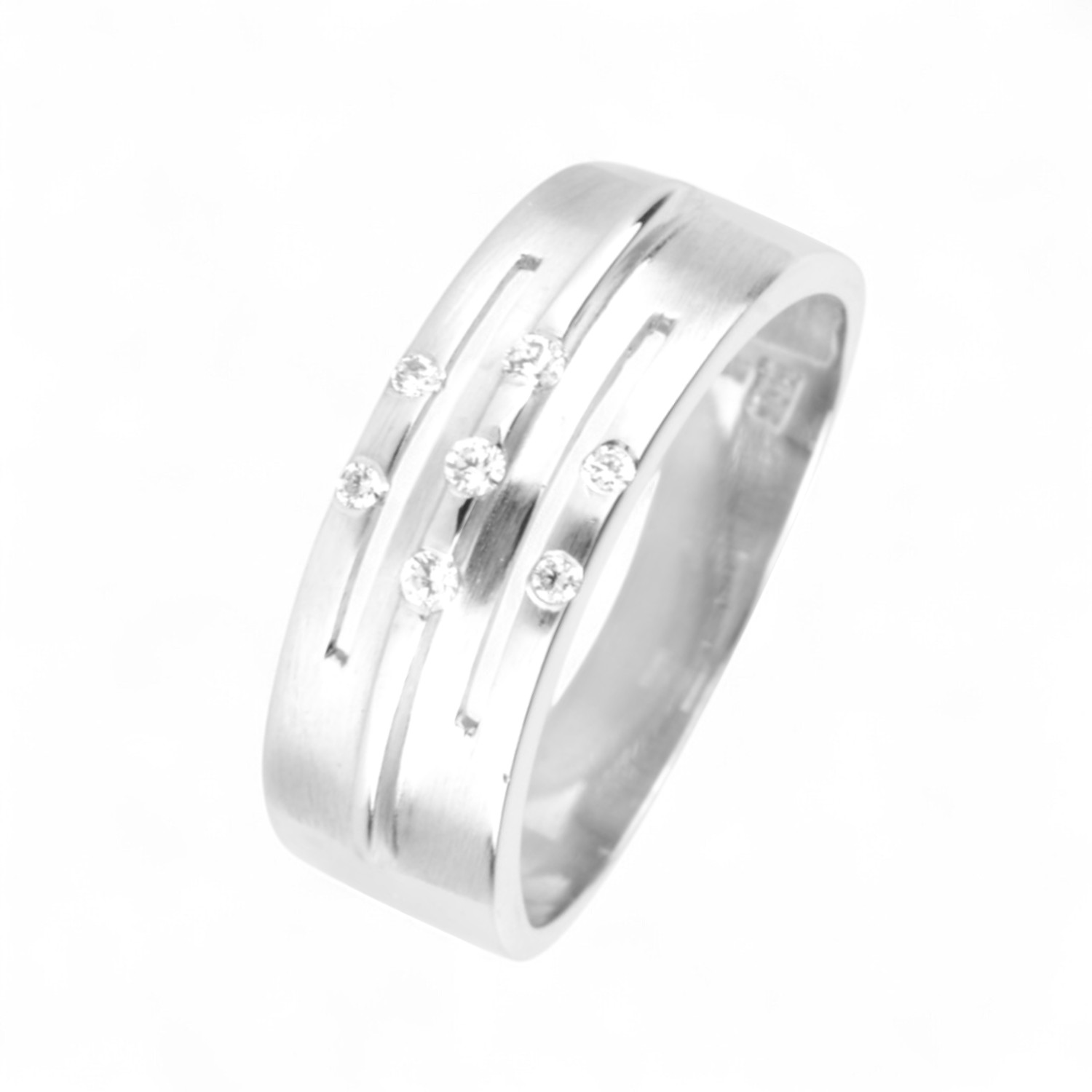 Ring mit Zirkonia