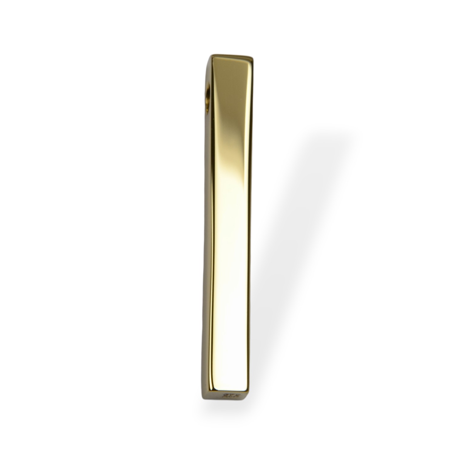 Schmidt Damen Halskette Anhänger 375 Gold poliert, gravierbar – 31mm, Goldfarben