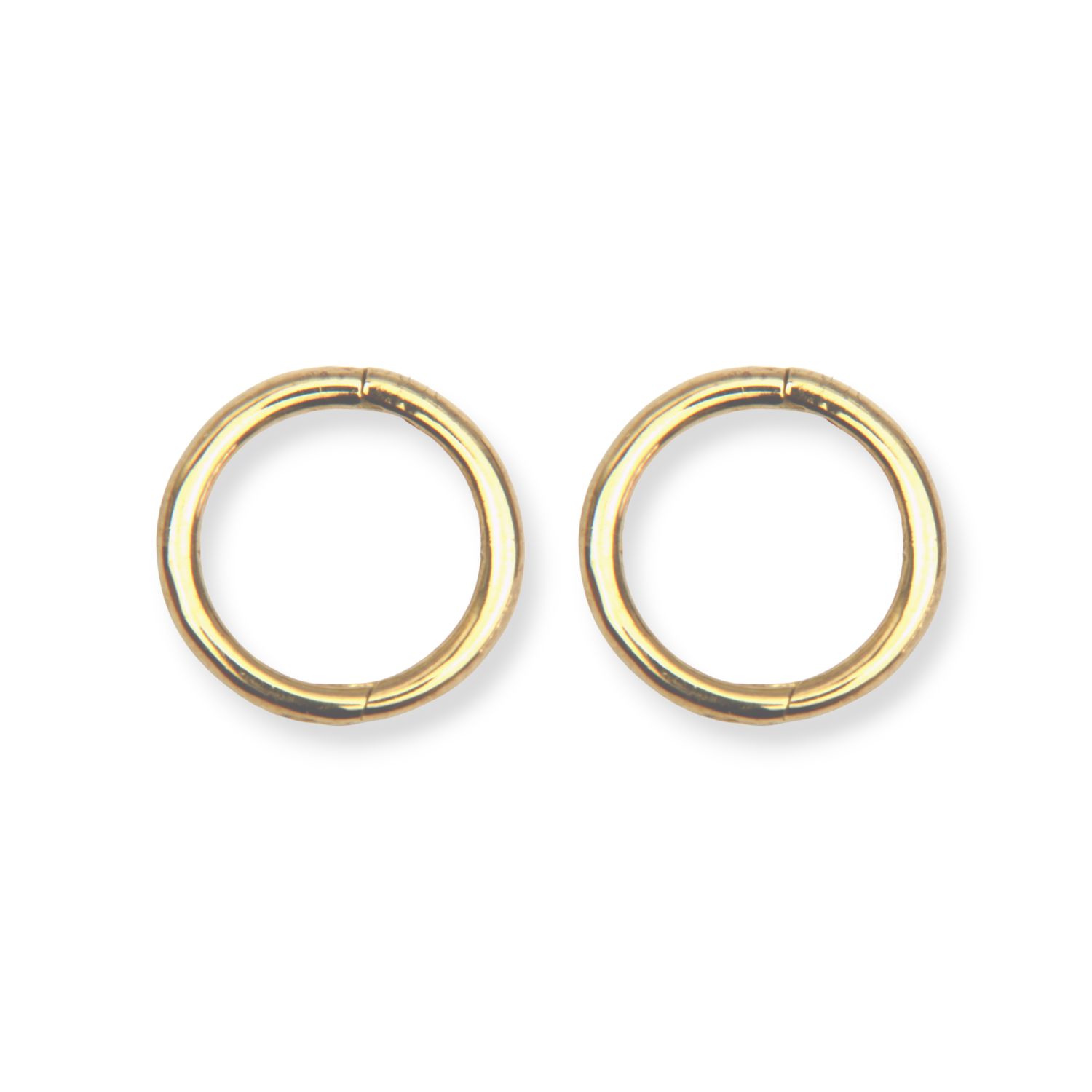 Schmidt Damen Ohrringe 333 Gold, 9mm Durchmesser, Ohrschmuck in Goldfarbe