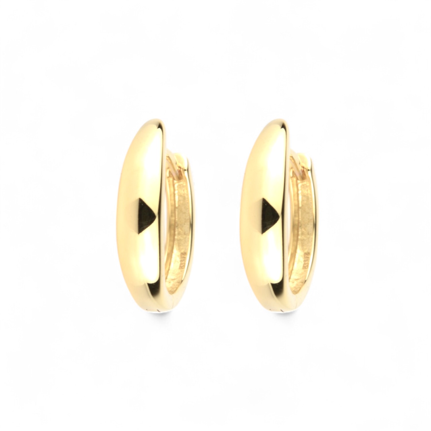 Schmidt Creolen 333 Gold Ø 15,5mm – Eleganter Unisex Ohrschmuck in Gold