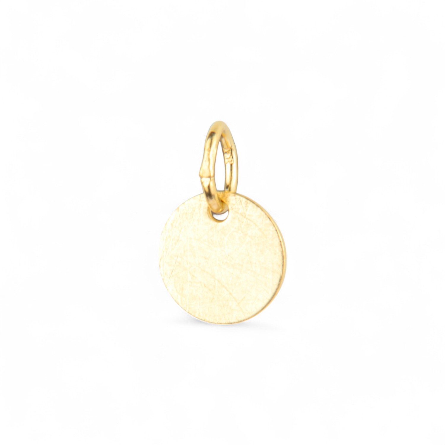 Schmidt Platte 8mm, 333 Gold, für alle, Anhänger, goldfarben