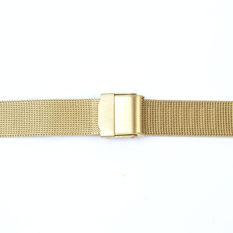 Schmidt Melanaise Gold Damen Uhrenarmband Edelstahl 14mm Anstoß-/Schließenbreite