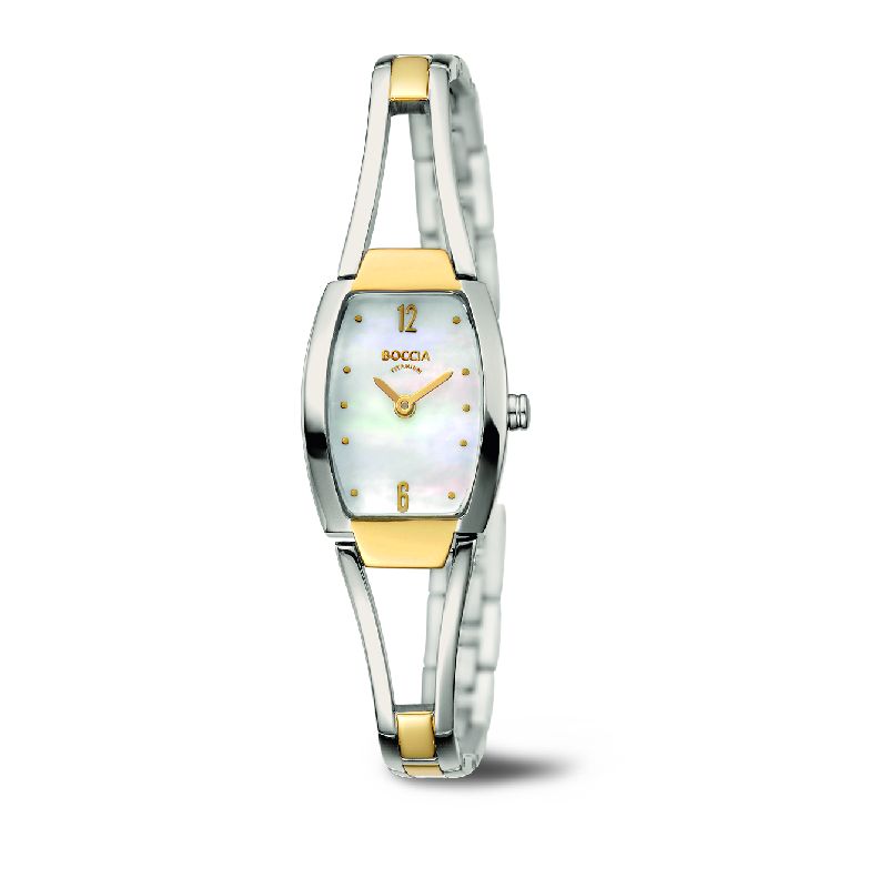 Armbanduhr Titanspange Bicolor