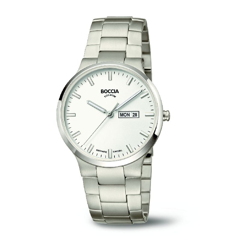 Herrenarmbanduhr Titanband
