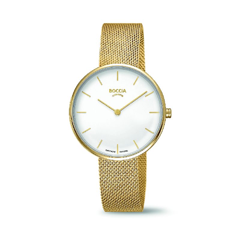 Armbanduhr Titan vergoldet
