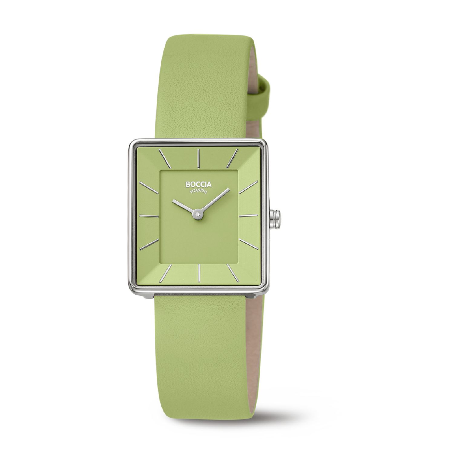 Damenarmbanduhr mit Lederband