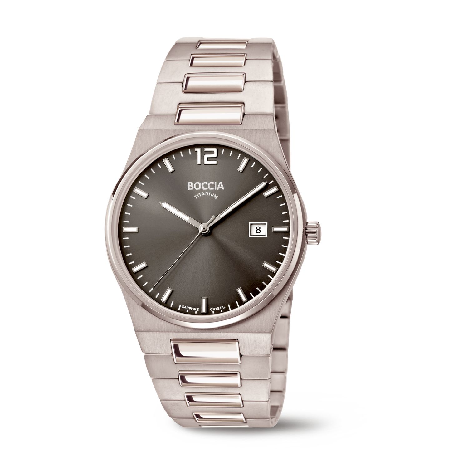 Herrenarmbanduhr mit Titanband