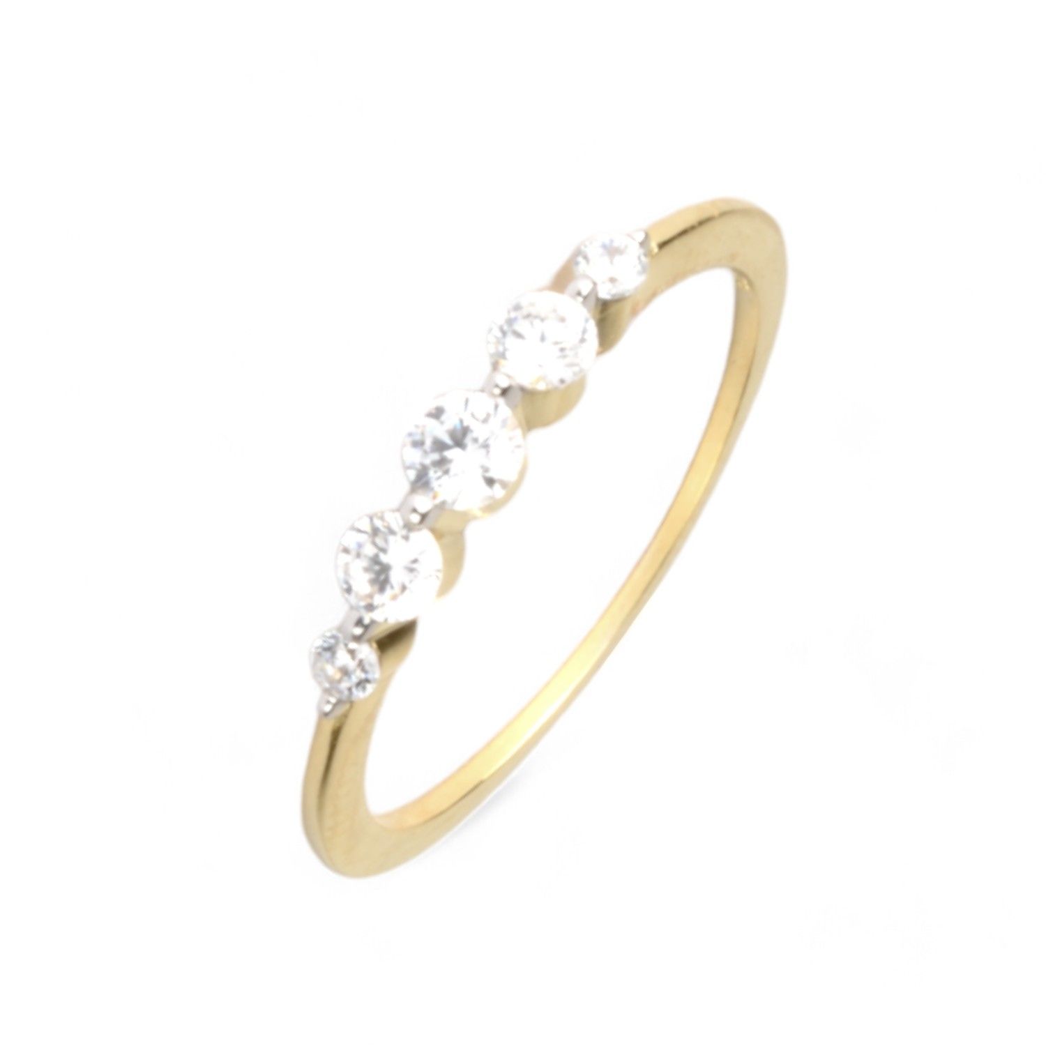 Ring mit Zirkonia hallo