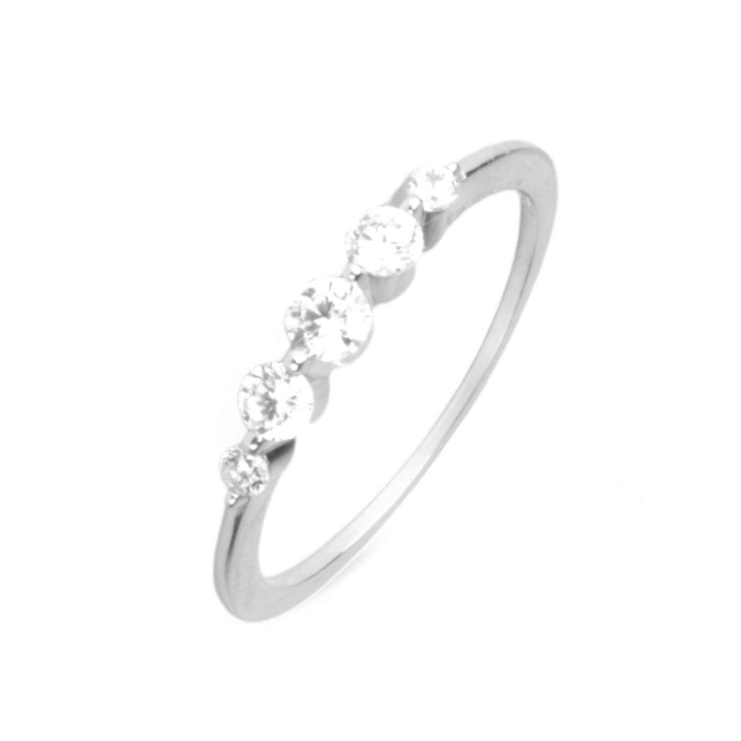 Ring mit Zirkonia 
