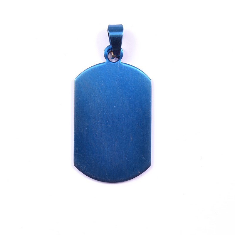 Anhänger blau