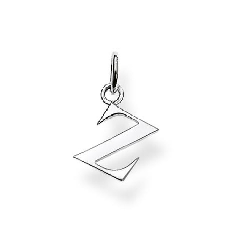 Thomas Sabo Anhänger Z, 925 Silber, für Damen - Hauptfarbe Silber