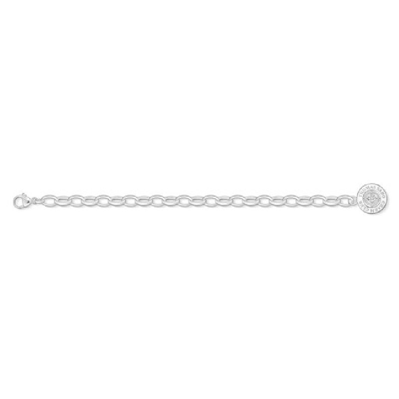 Thomas Sabo Charm-Armband für Damen aus Silber, eleganter Armschmuck