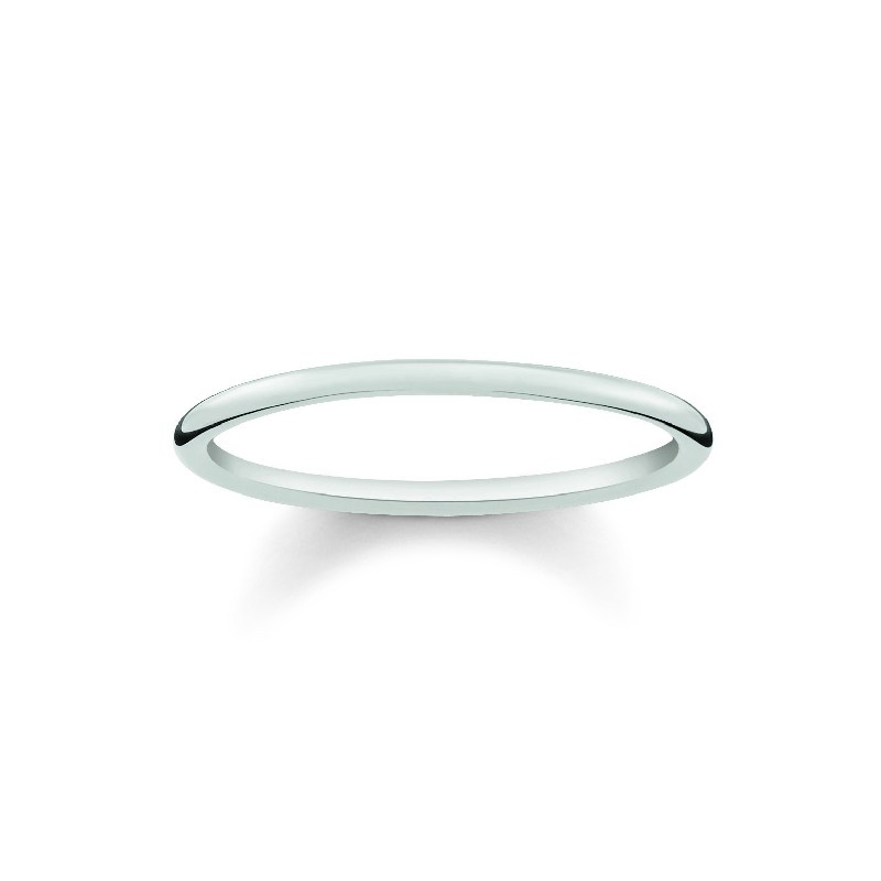 Thomas Sabo Damenring in Silber, Hauptfarbe Silber, Größe 52