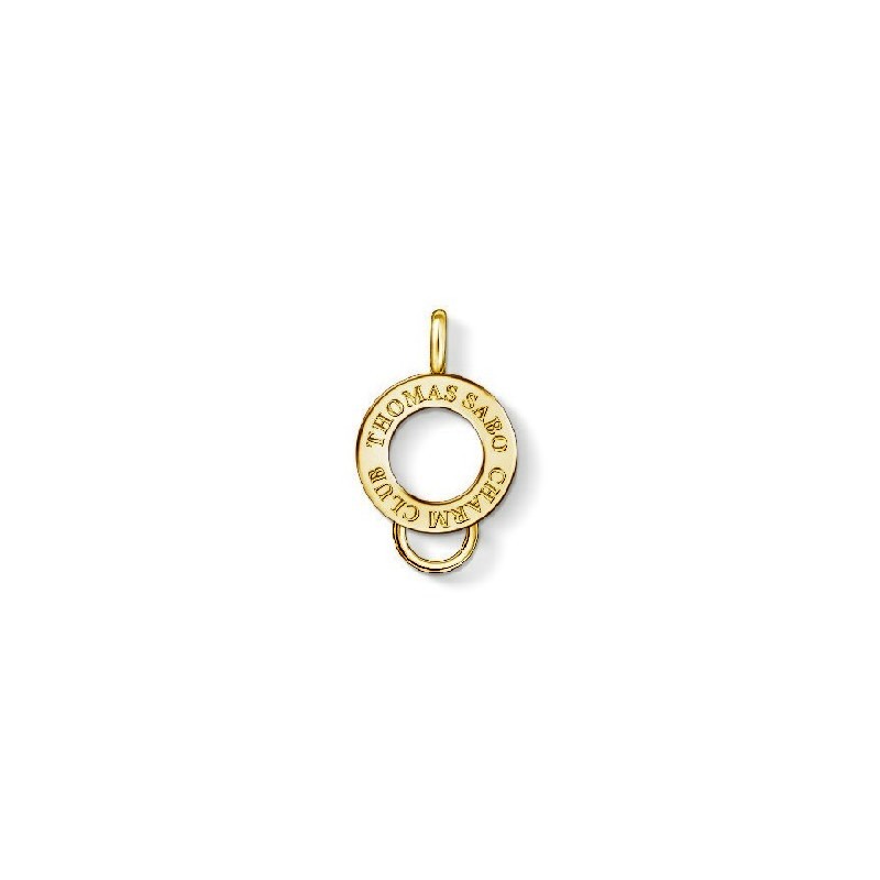 Thomas Sabo Carrier Anhänger für Damen, 925 Silber vergoldet, gold