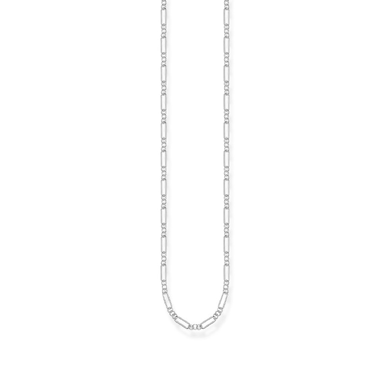 Thomas Sabo Damen Kette in Silber, Elegante Halskette 45 cm