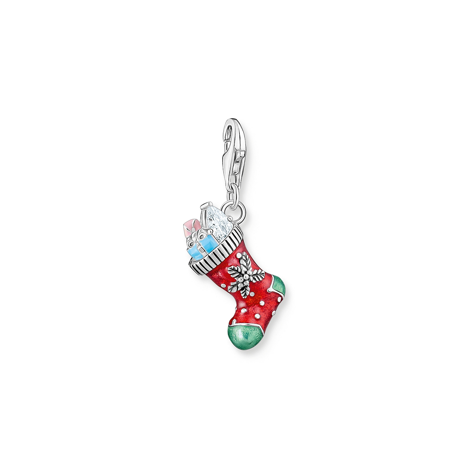 Charm-Anhänger Weihnachtssocke 