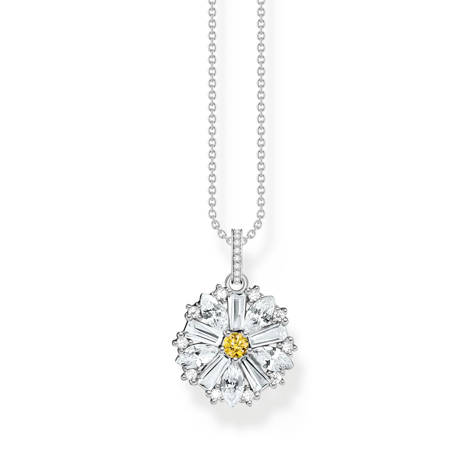 Kette mit Anhänger Blume