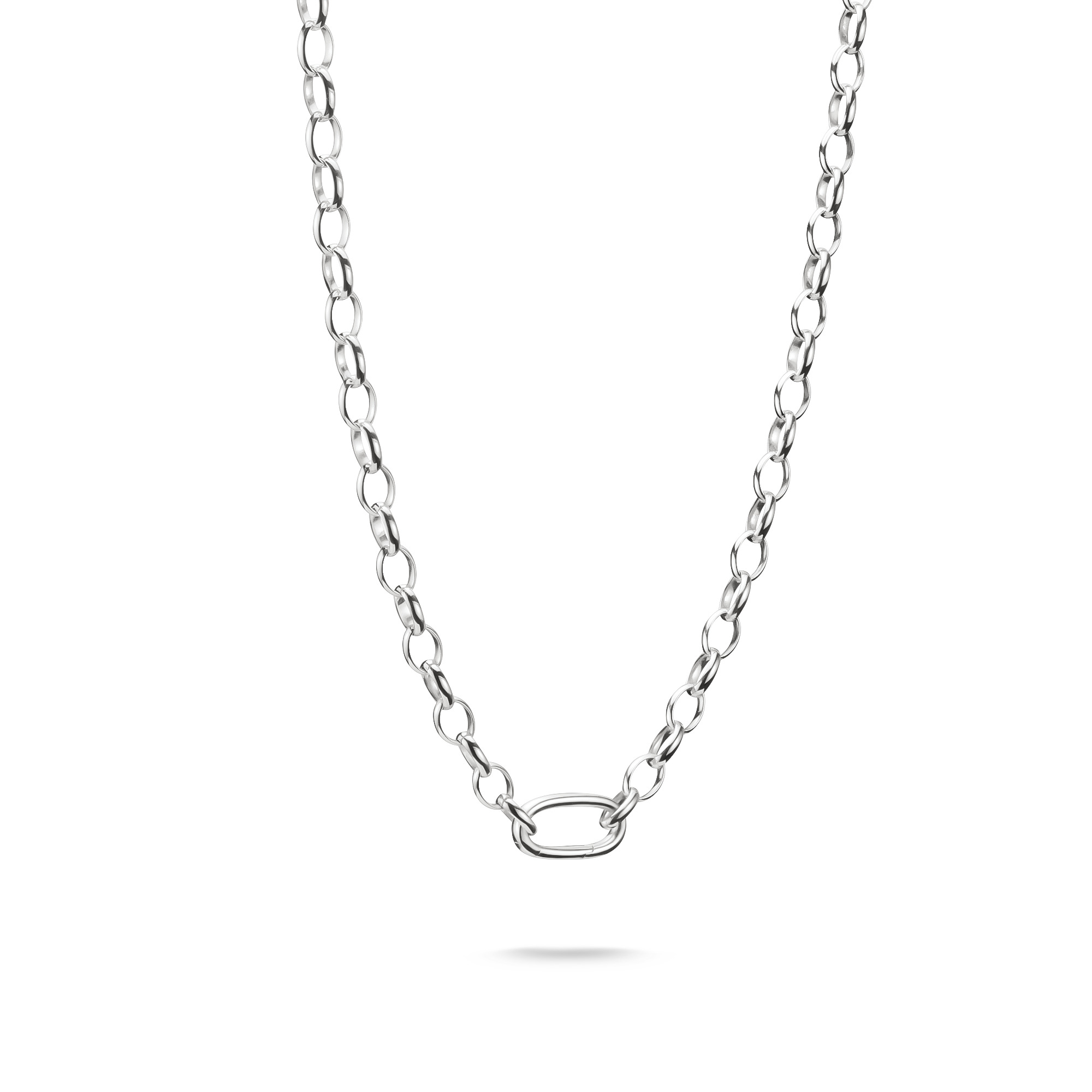 Thomas Sabo Charrm-Kette, Connect Link, 925er Silber, 50cm, Unisex