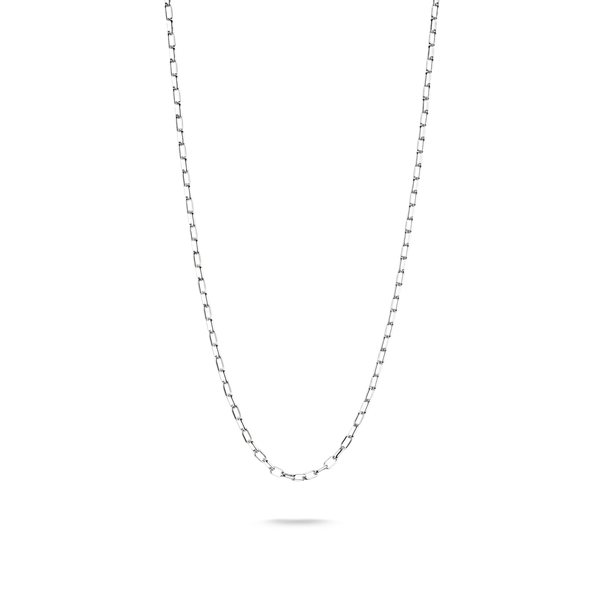 Thomas Sabo Charm-Kette Paperclip, 925 Silber, 40-45 cm, unisex, silberfarben