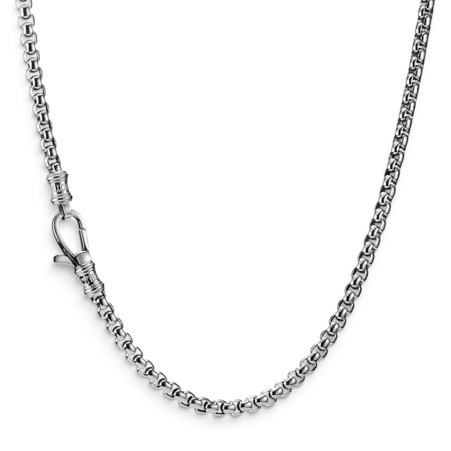 Thomas Sabo Venezianerkette Herren 53 cm – Edelstahl 316L, 4 mm, silberfarben