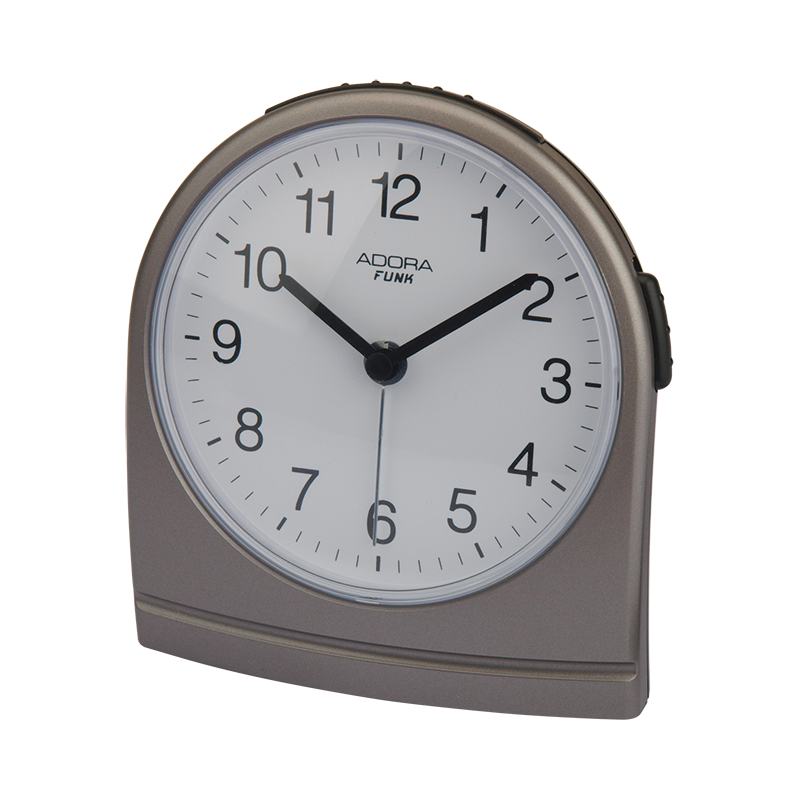 Funkwecker grau