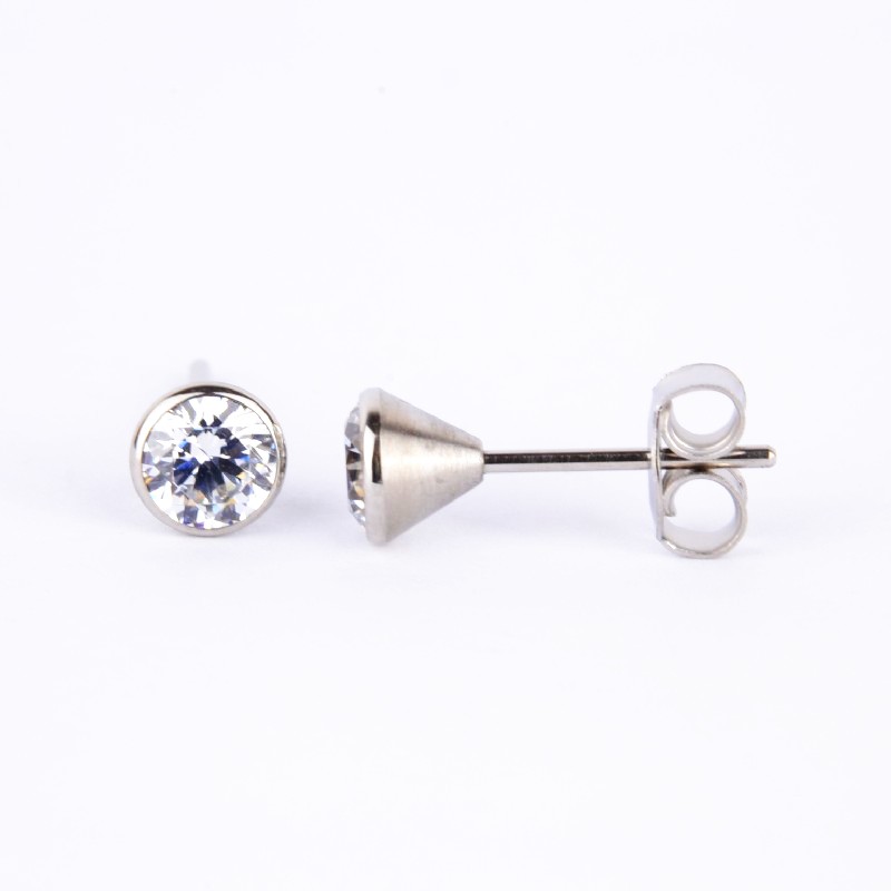 Ohrschmuck poliert
