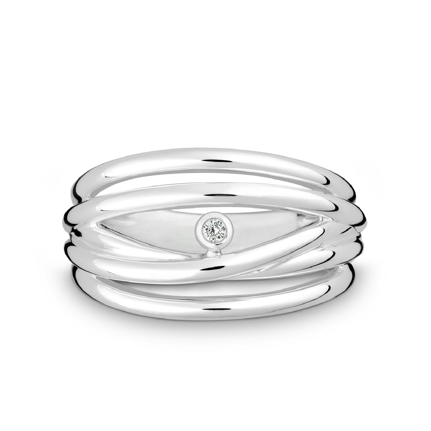 Ring mit Brillant
