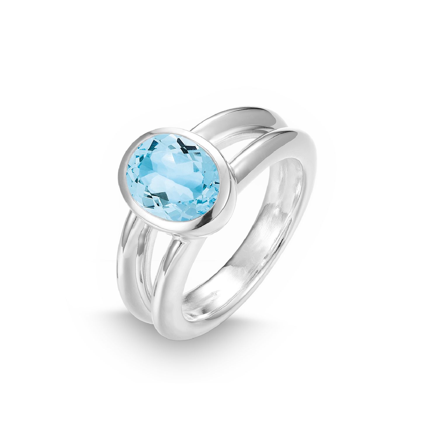 Ring mit Topas