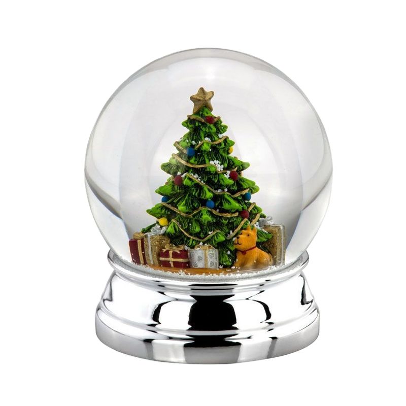 Schneekugel Weihnachtsbaum