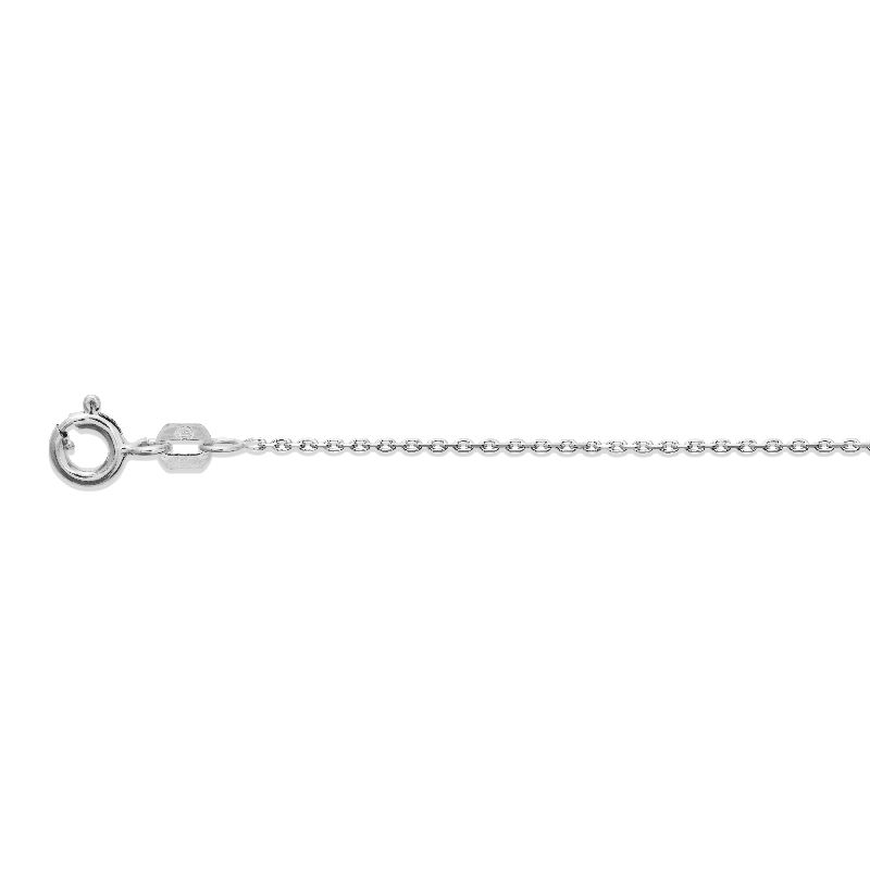 Schmidt Ankerkette für Damen und Kinder, 925er Silber, Länge 38 cm, silberfarben