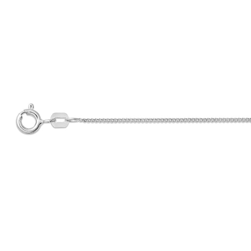 Schmidt Panzerkette Silber 925 für Damen, 45 cm Länge - Elegante Silberkette