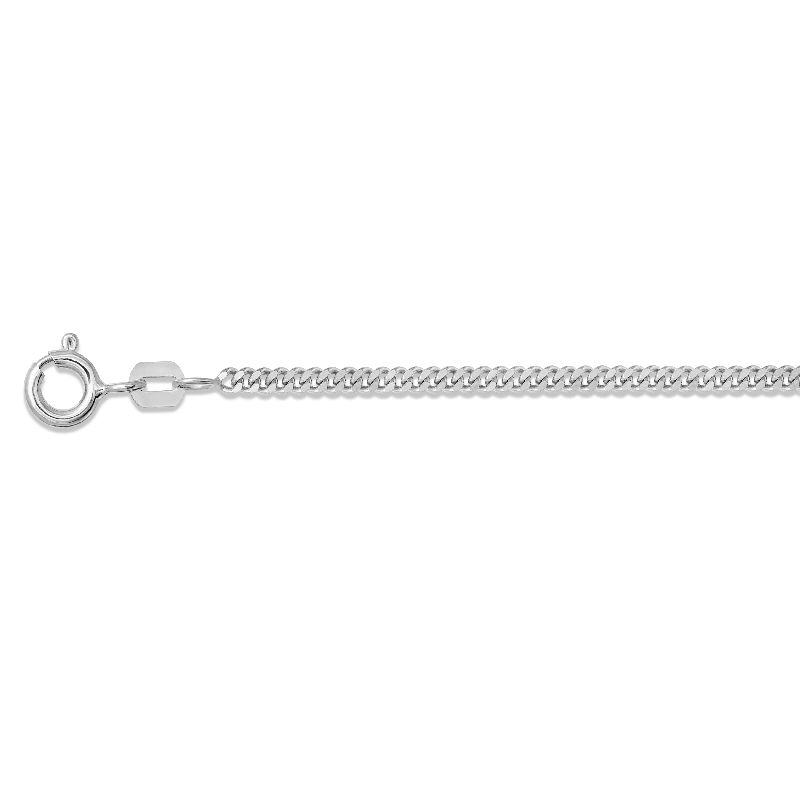 Schmidt Panzerkette Silber 925, Damen, 45 cm, Elegantes Schmuckstück