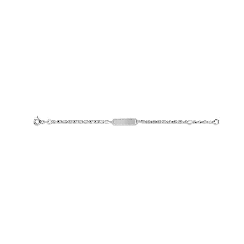Schmidt ID-Armband Silber 925 für Kinder, 14 cm Armschmuck