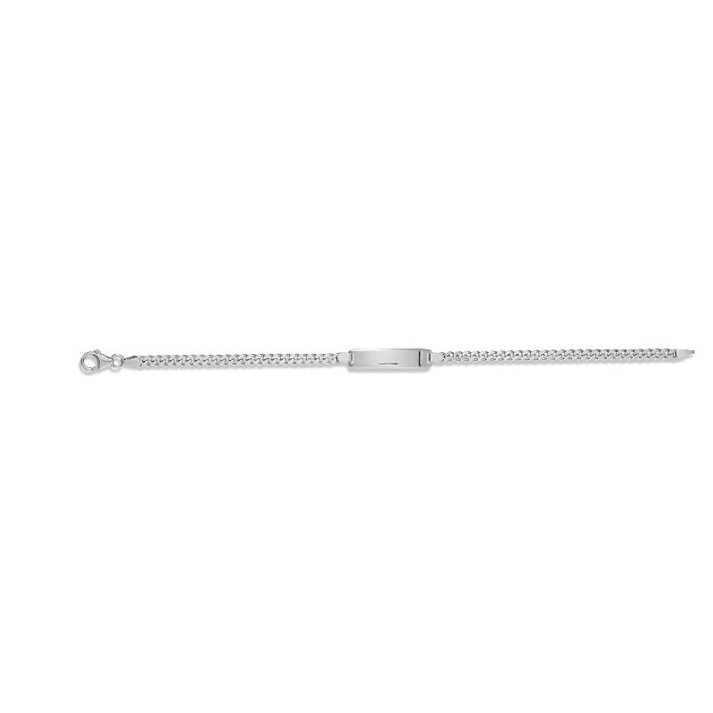 Schmidt ID-Armband Silber 925 für Damen und Kinder, 19 cm, Armschmuck