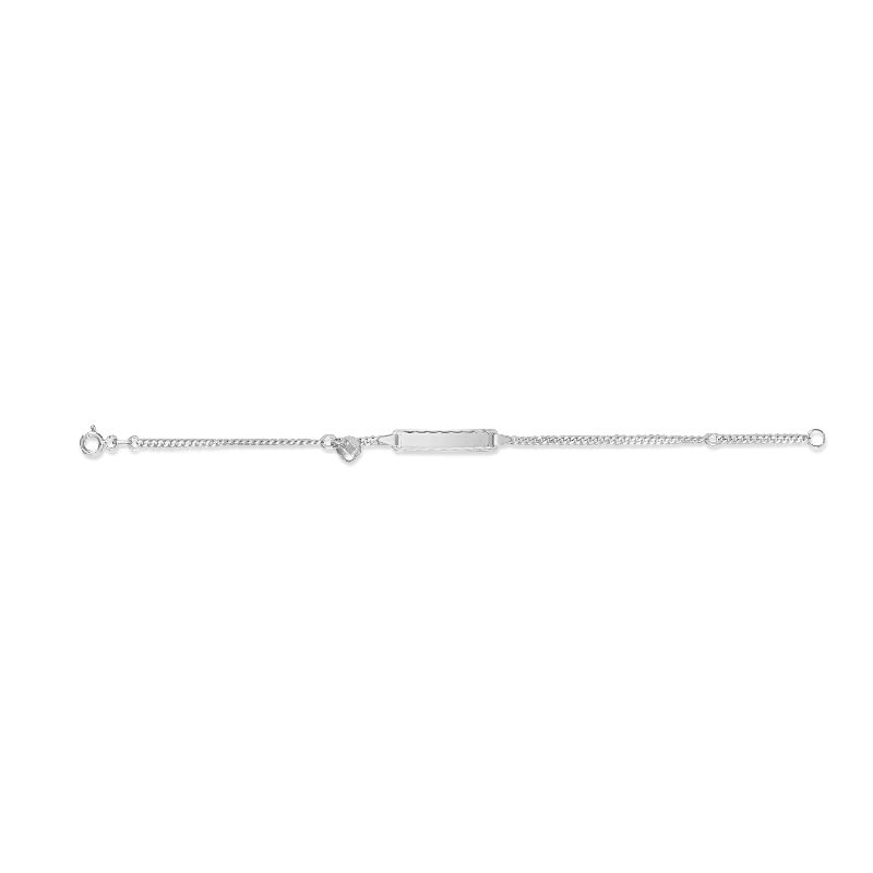 Schmidt ID-Armband für Kinder, 925 Silber, 16 cm Kettenlänge