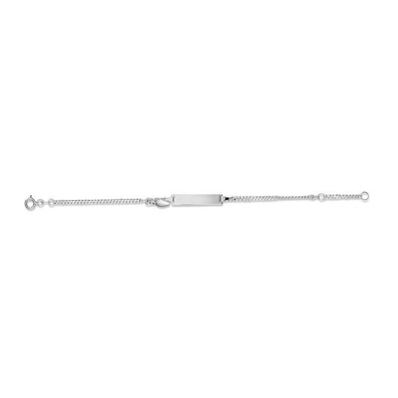 Schmidt Kinder ID-Armband in Silber 925, Armschmuck, 16 cm Länge