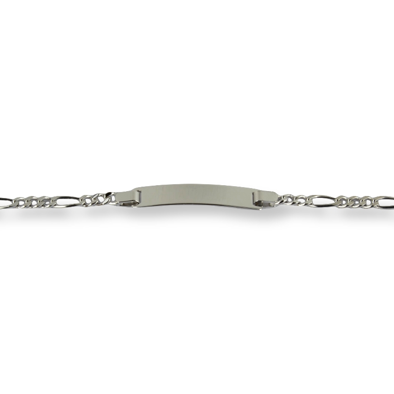Schmidt ID-Armband für Damen, 925 Silber, 18 cm Länge – Armschmuck in Silber
