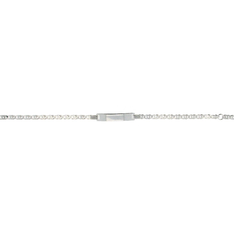 Schmidt ID-Armb Silber 925 Damenschmuck, 18 cm Armschmuck in Silber