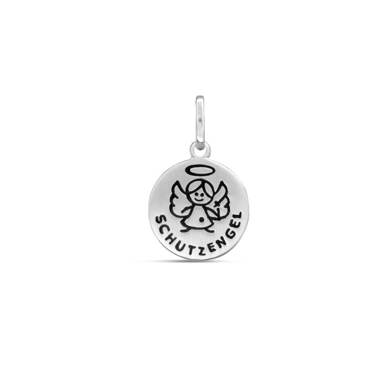 Schmidt Anhänger Silber 925, 12mm, für Damen und Kinder, Hauptfarbe Silber